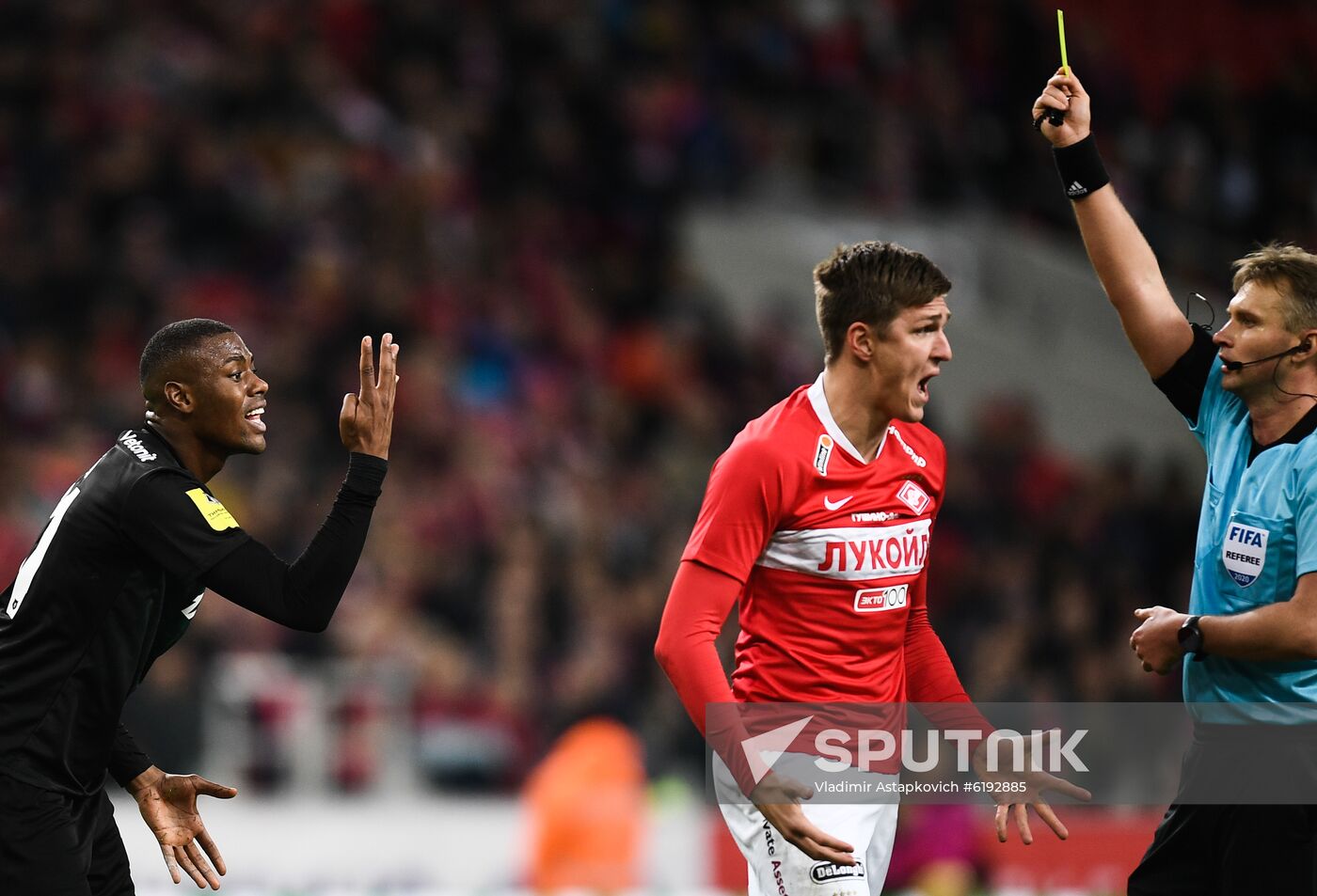 Russia Soccer Premier League Spartak - Krasnodar