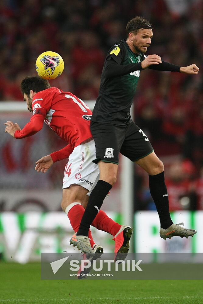 Russia Soccer Premier League Spartak - Krasnodar