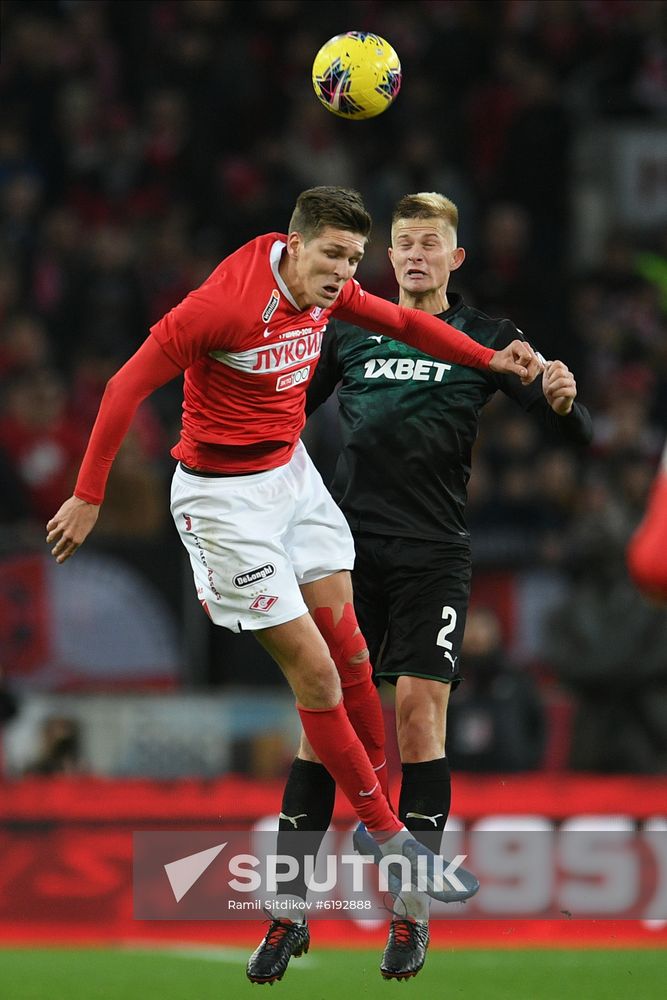 Russia Soccer Premier League Spartak - Krasnodar