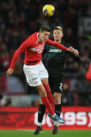 Russia Soccer Premier League Spartak - Krasnodar