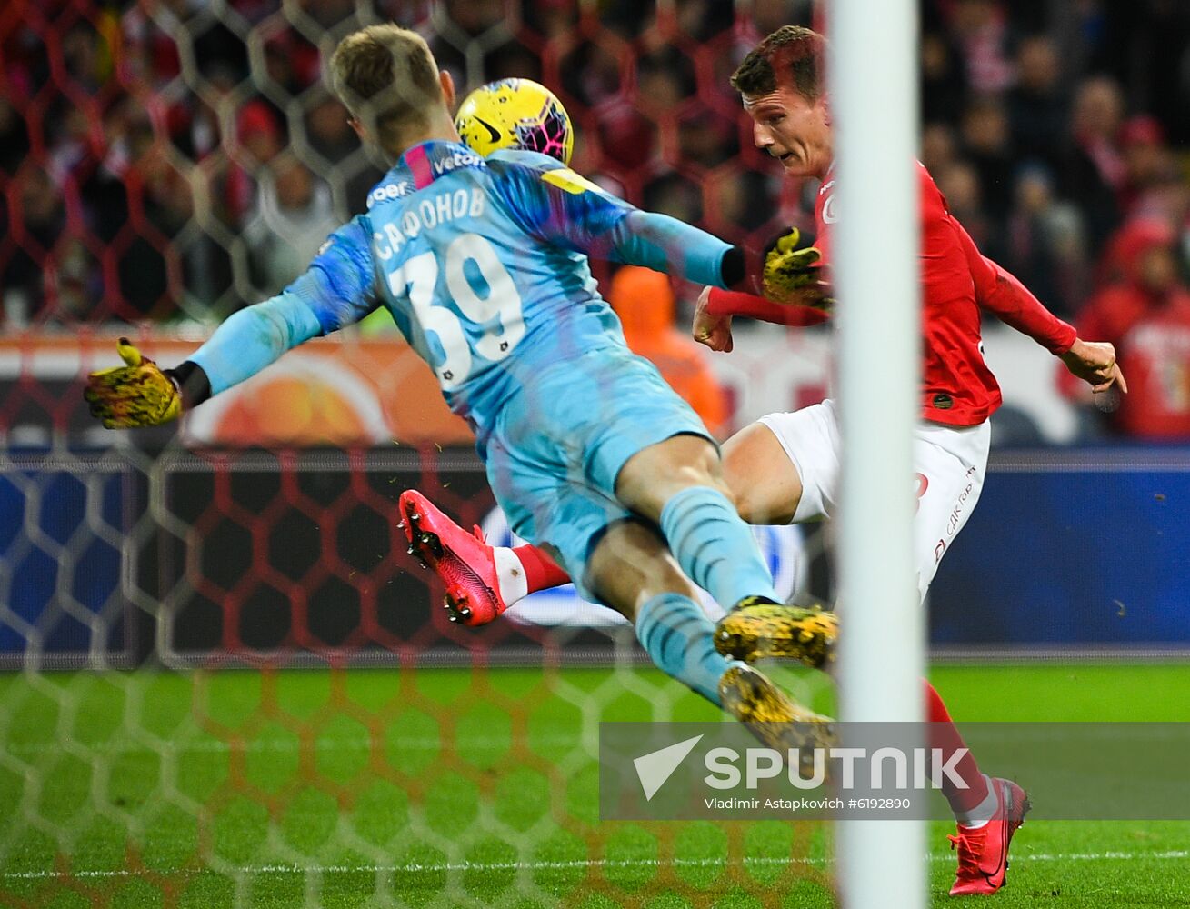 Russia Soccer Premier League Spartak - Krasnodar