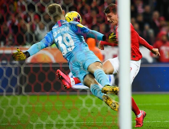 Russia Soccer Premier League Spartak - Krasnodar