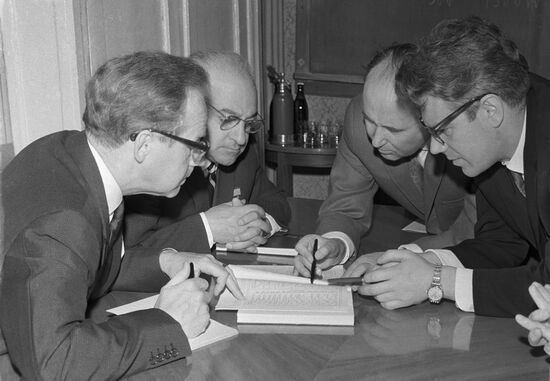 IAEA Director Sigvard Eklund's visit to the Soviet Union