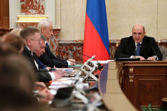 Russia Mishustin Government