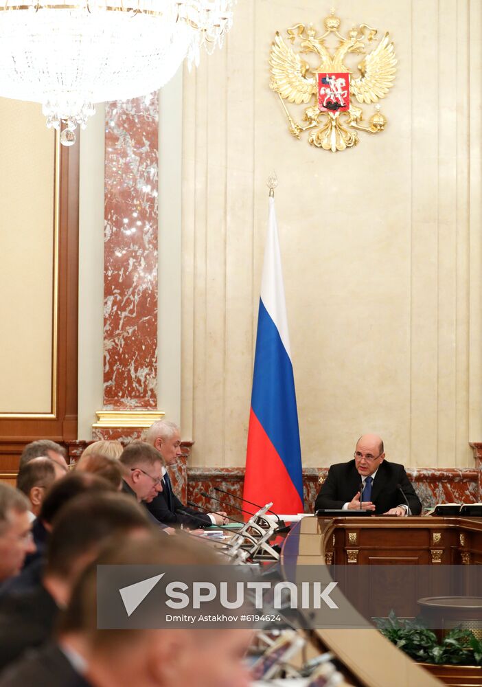 Russia Mishustin Government