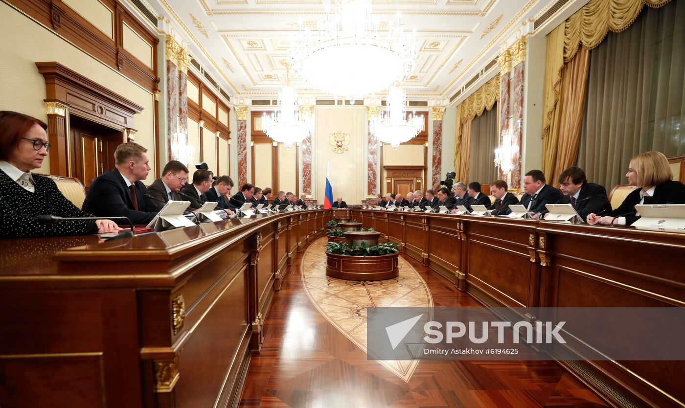 Russia Mishustin Government
