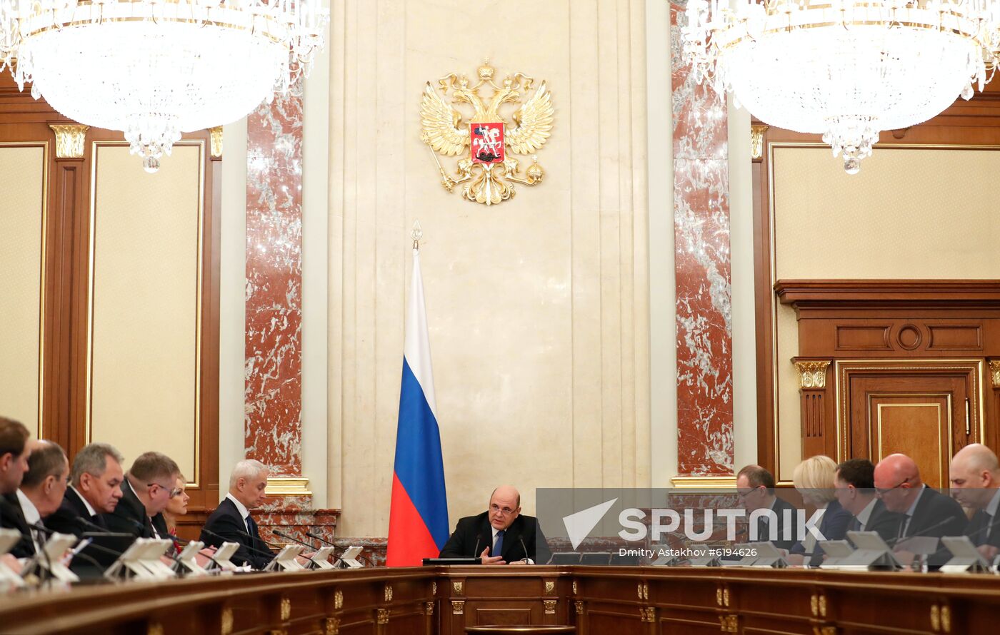 Russia Mishustin Government