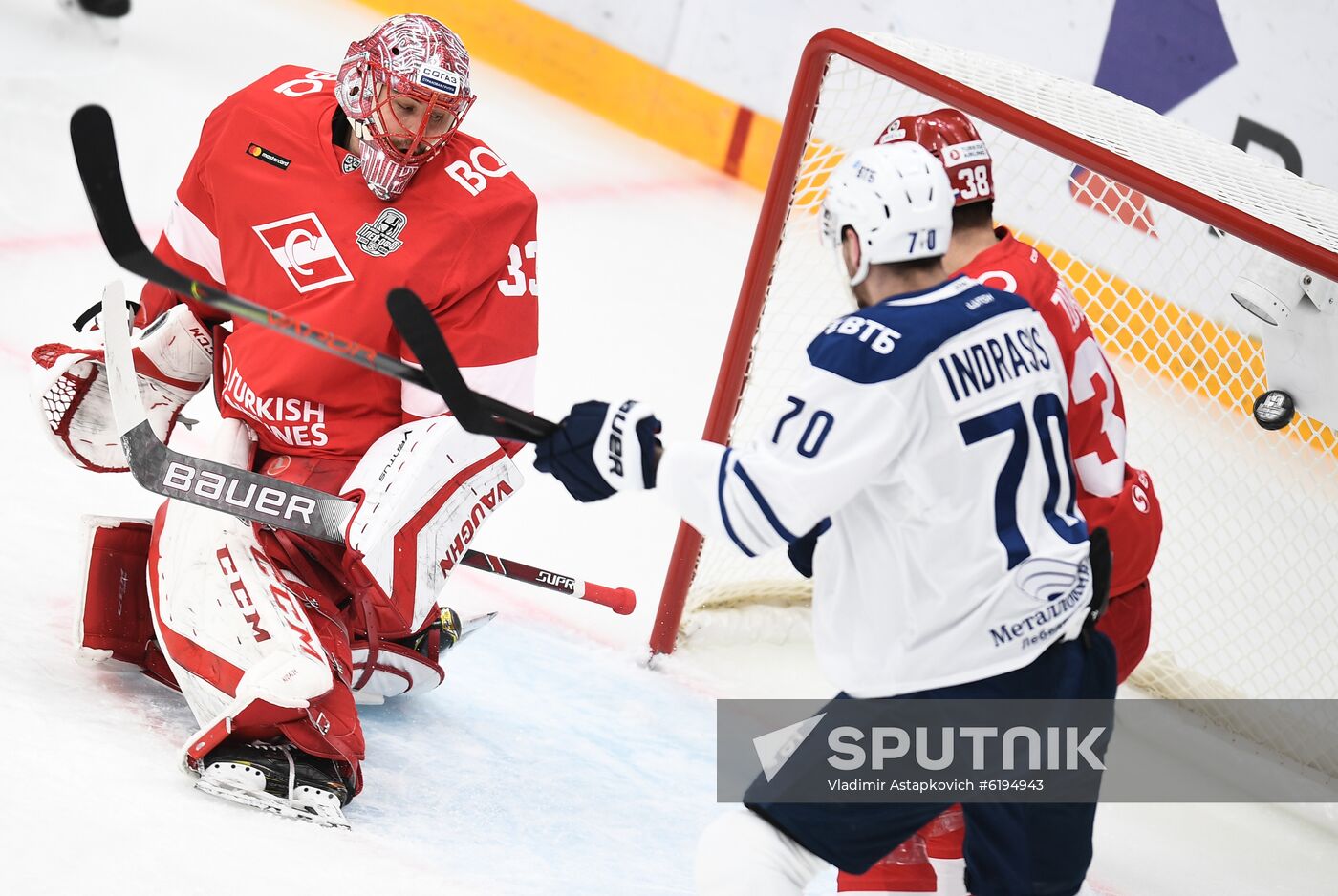 Russia Ice Hockey Spartak - Dynamo 