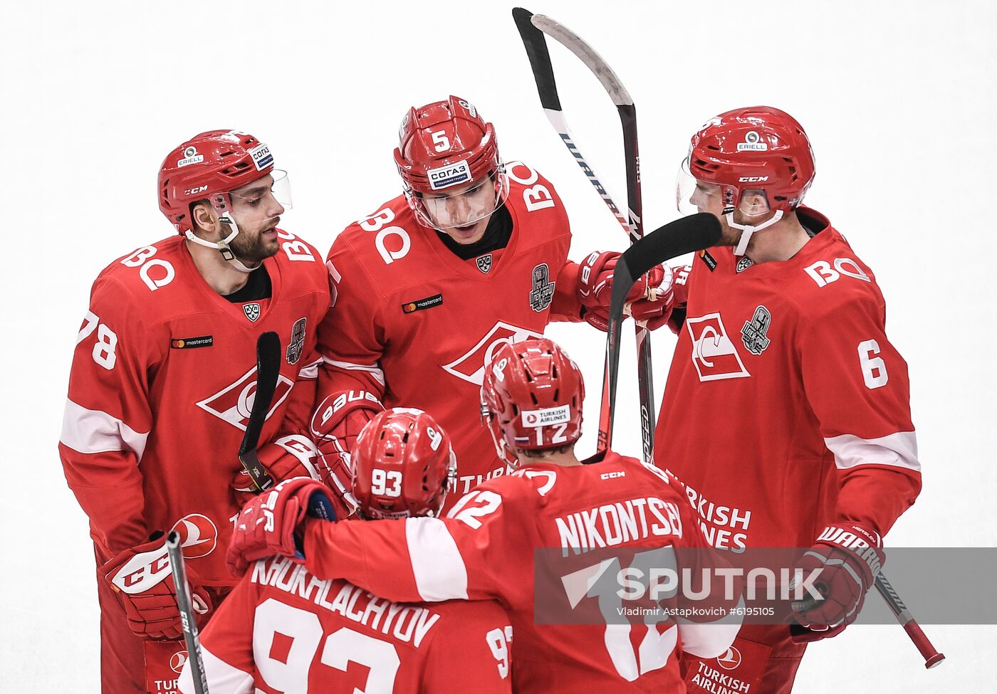 Russia Ice Hockey Spartak - Dynamo 