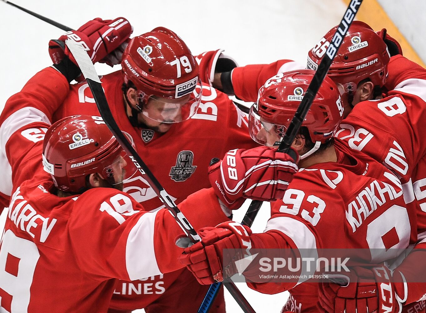 Russia Ice Hockey Spartak - Dynamo 