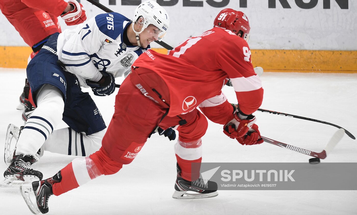 Russia Ice Hockey Spartak - Dynamo 