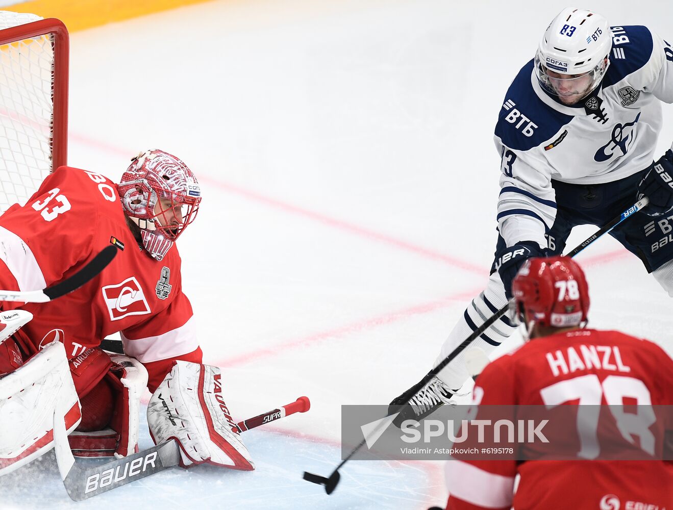 Russia Ice Hockey Spartak - Dynamo 