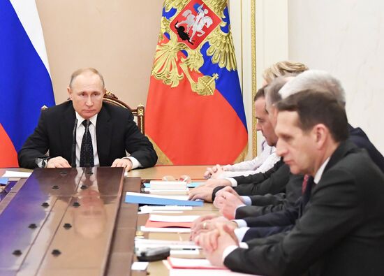Russia Putin Security Council