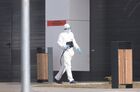 A medic wearing a protective suit walks at a hospital complex in Kommunarka settlement, in Moscow, Russia. Russia has so far recorded 45 cases of new coronavirus. Location: Russia, Moscow. Author: Vitaliy Belousov/Sputnik. Russia Coronavirus