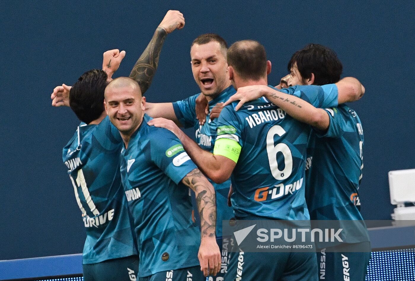 Russia Soccer Premier-League Zenit - Ural