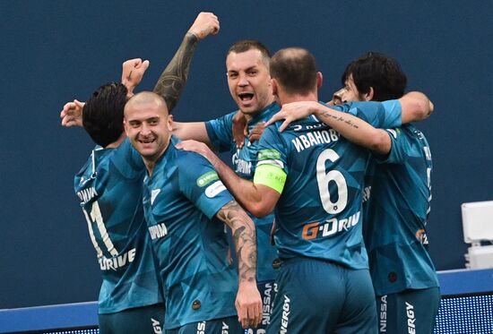 Russia Soccer Premier-League Zenit - Ural