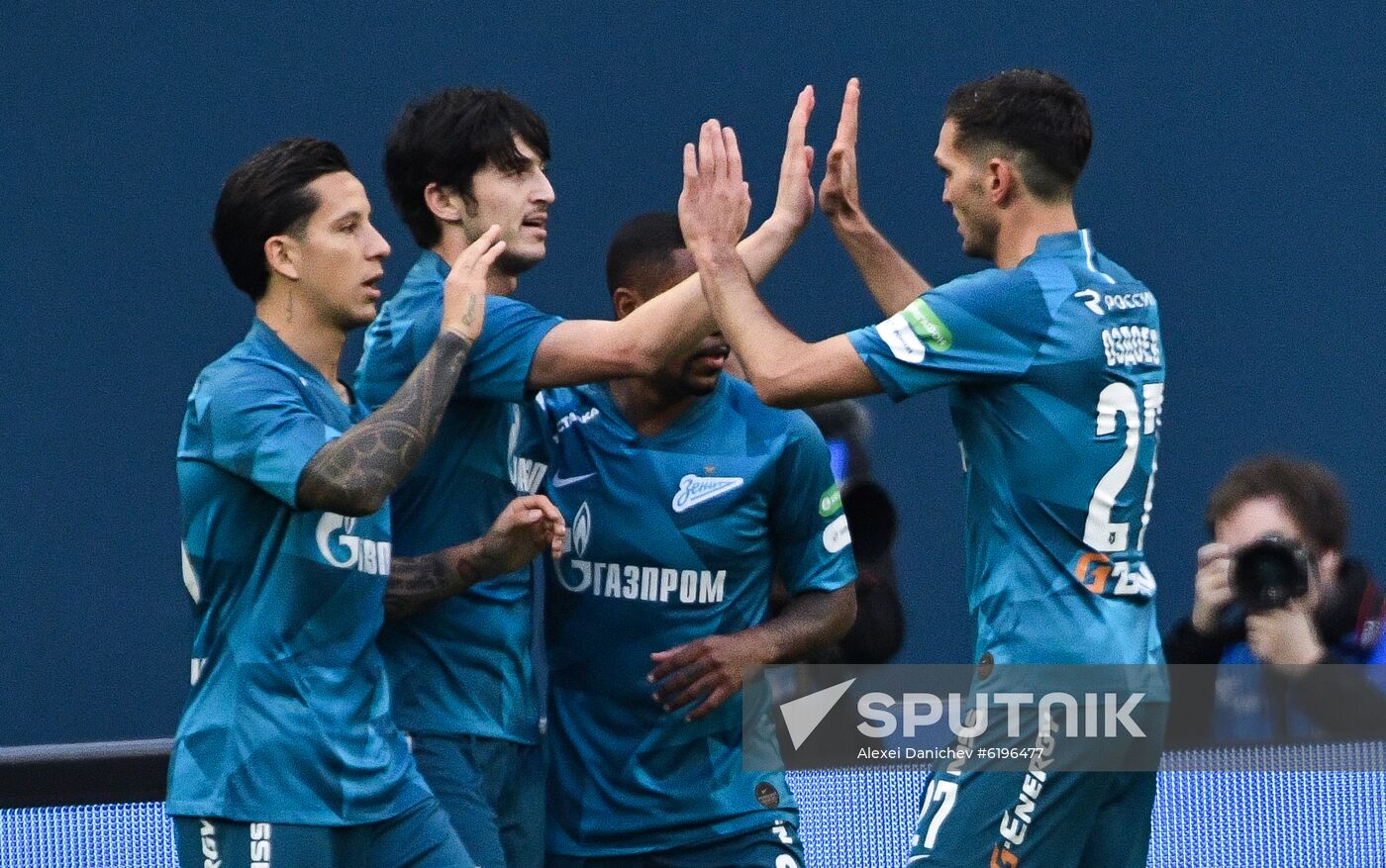 Russia Soccer Premier-League Zenit - Ural