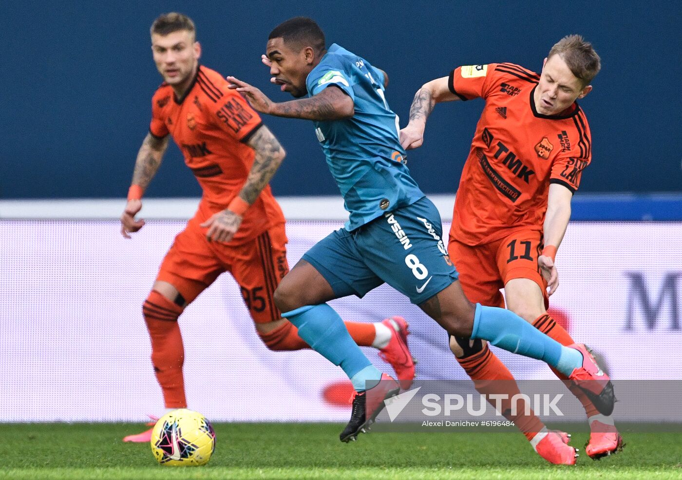 Russia Soccer Premier-League Zenit - Ural