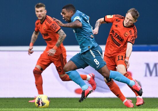 Russia Soccer Premier-League Zenit - Ural