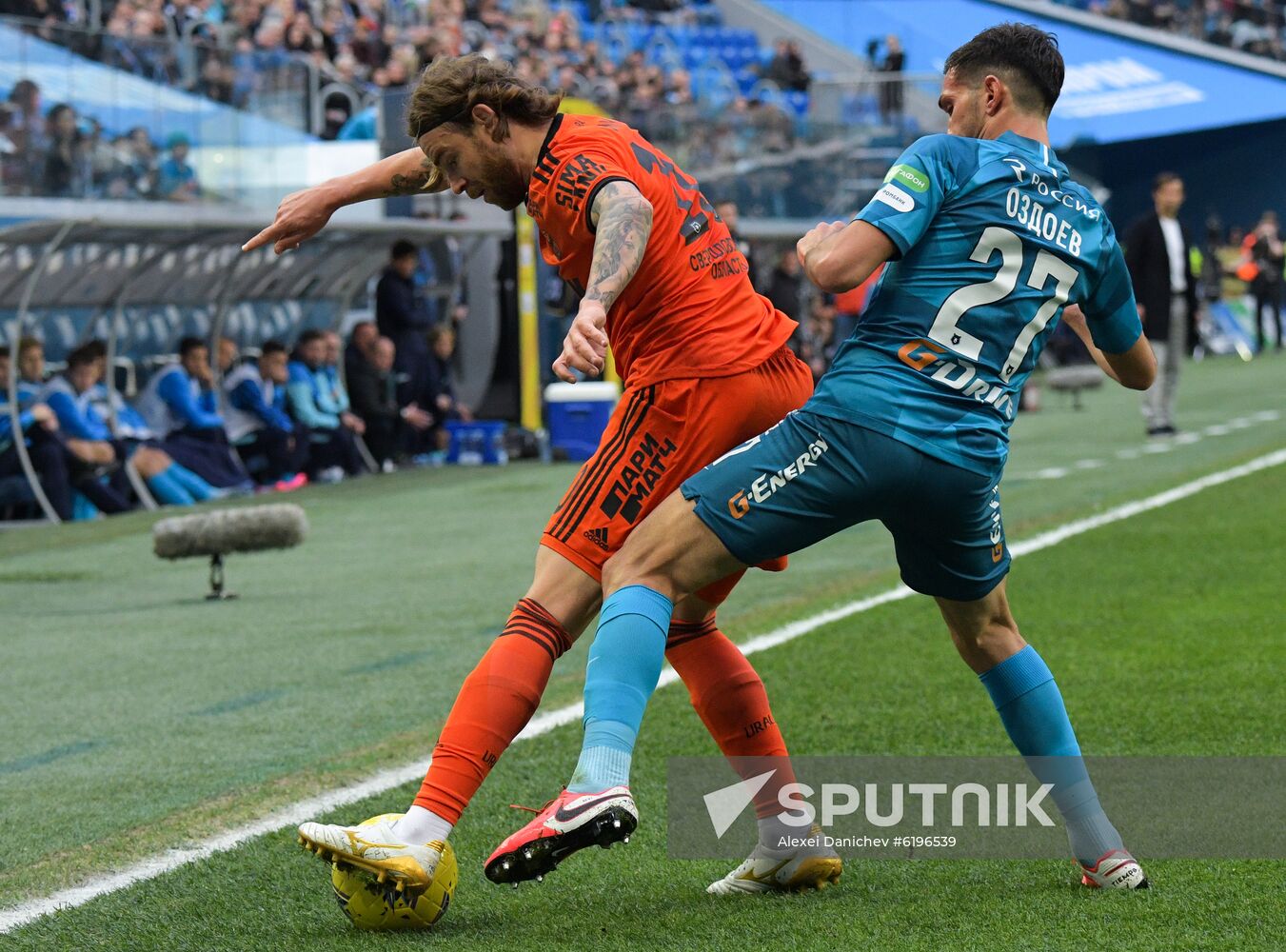 Russia Soccer Premier-League Zenit - Ural