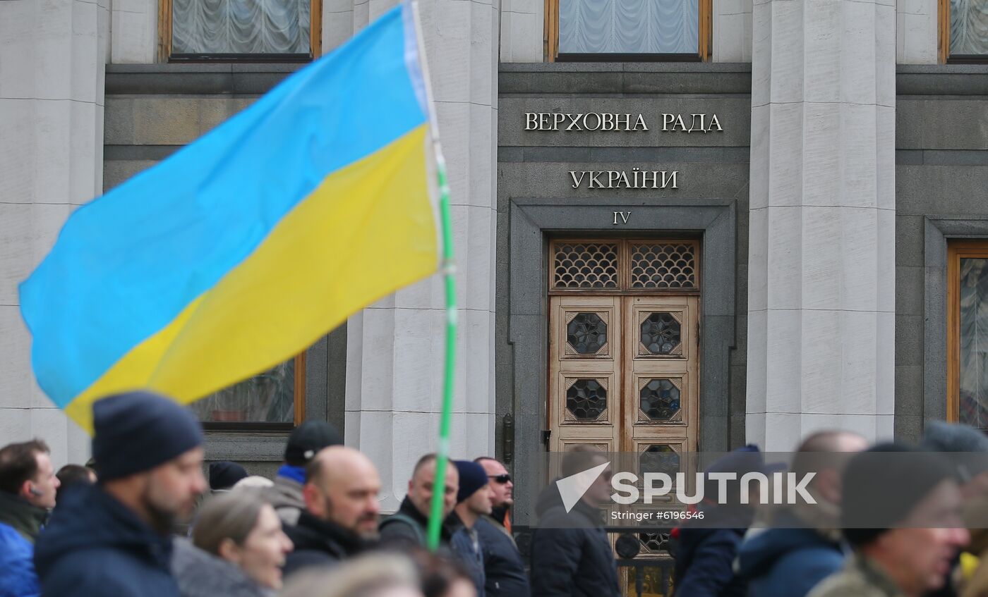 Ukraine Volunteers March