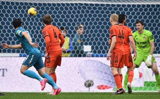 Russia Soccer Premier-League Zenit - Ural