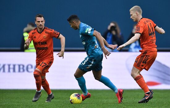 Russia Soccer Premier-League Zenit - Ural