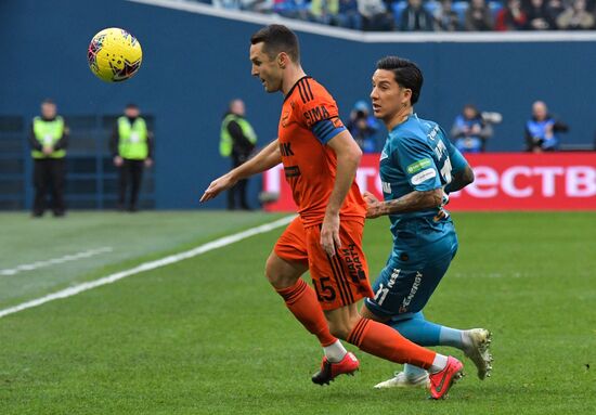 Russia Soccer Premier-League Zenit - Ural