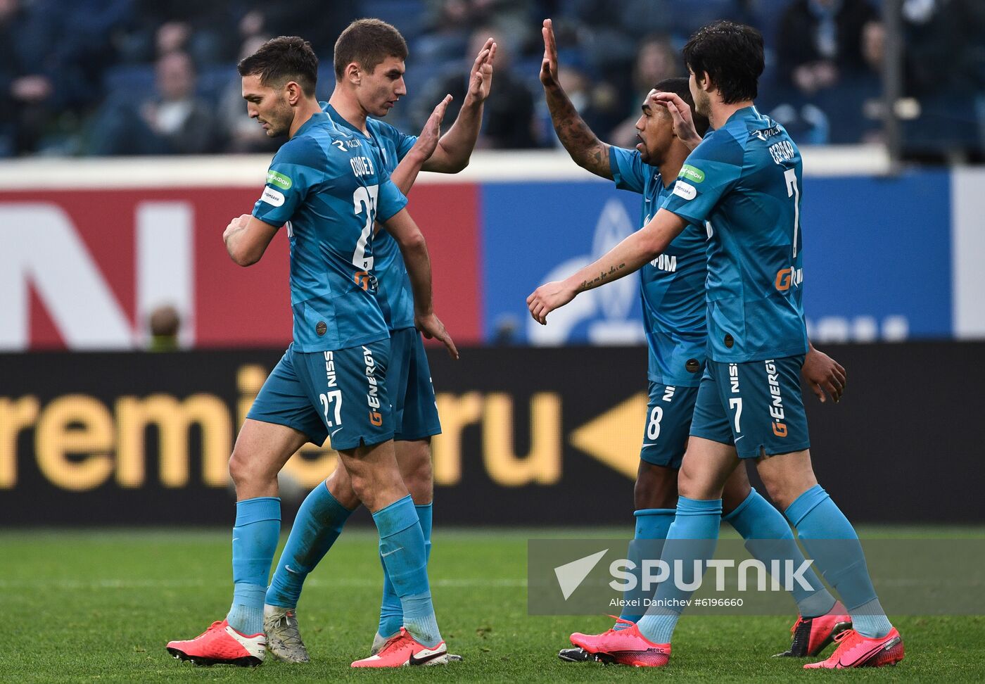 Russia Soccer Premier-League Zenit - Ural
