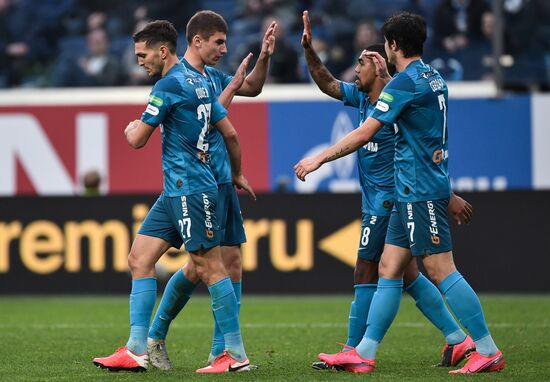 Russia Soccer Premier-League Zenit - Ural