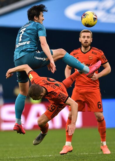 Russia Soccer Premier-League Zenit - Ural