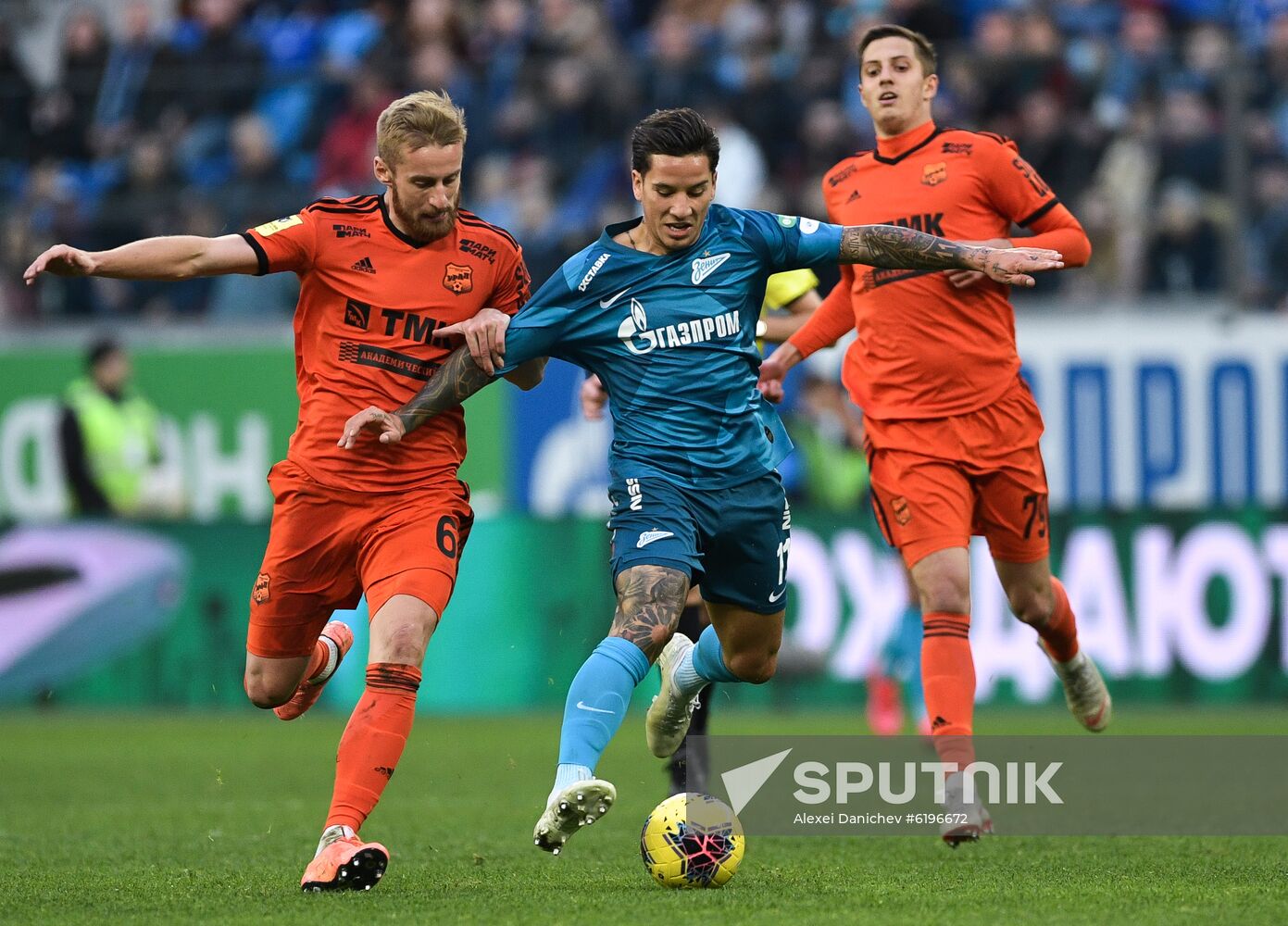 Russia Soccer Premier-League Zenit - Ural