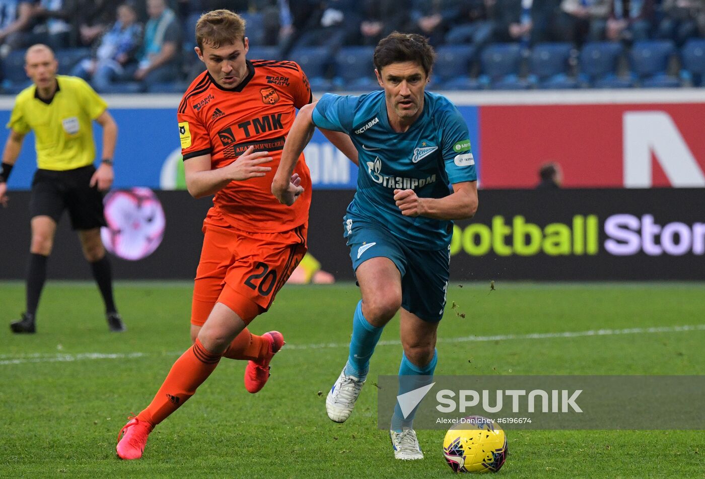 Russia Soccer Premier-League Zenit - Ural
