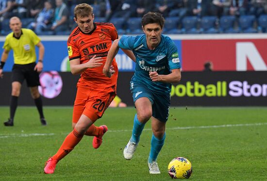 Russia Soccer Premier-League Zenit - Ural