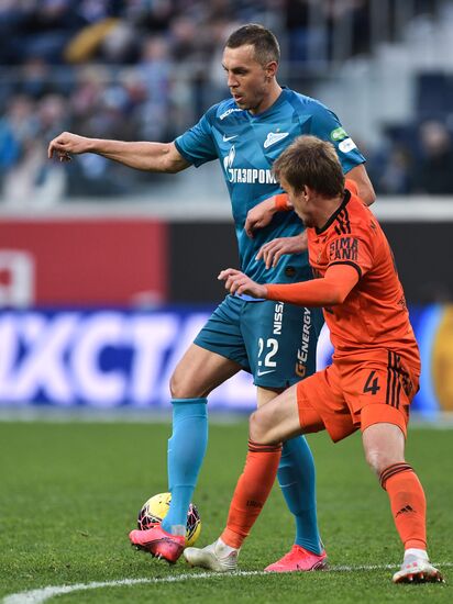 Russia Soccer Premier-League Zenit - Ural