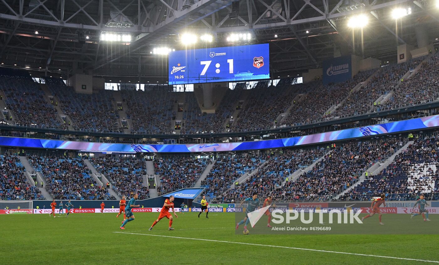 Russia Soccer Premier-League Zenit - Ural