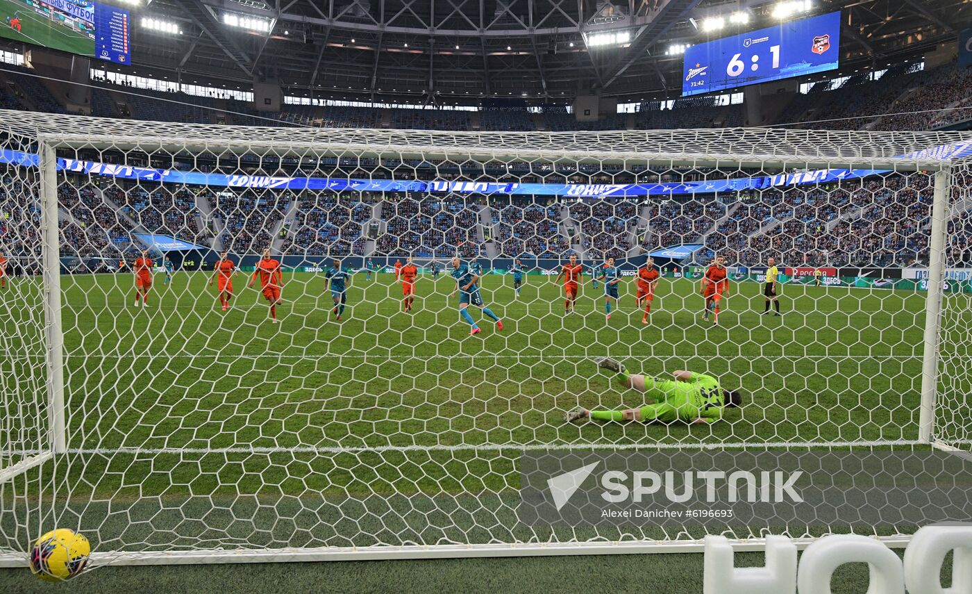 Russia Soccer Premier-League Zenit - Ural