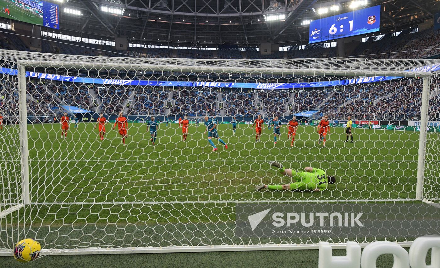 Russia Soccer Premier-League Zenit - Ural
