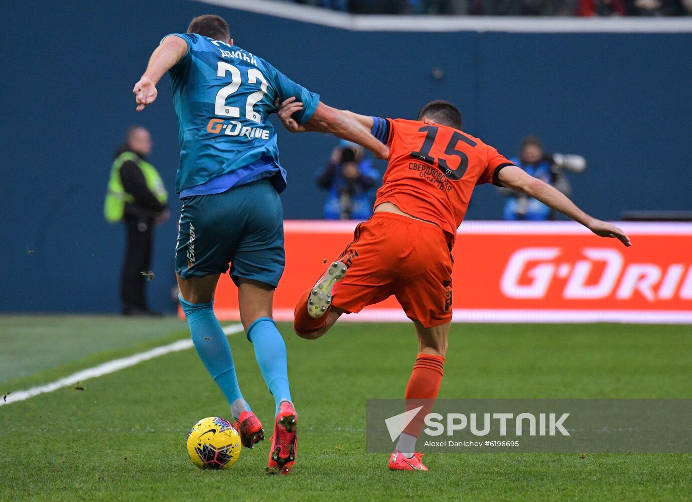 Russia Soccer Premier-League Zenit - Ural