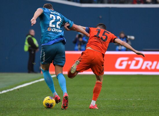Russia Soccer Premier-League Zenit - Ural
