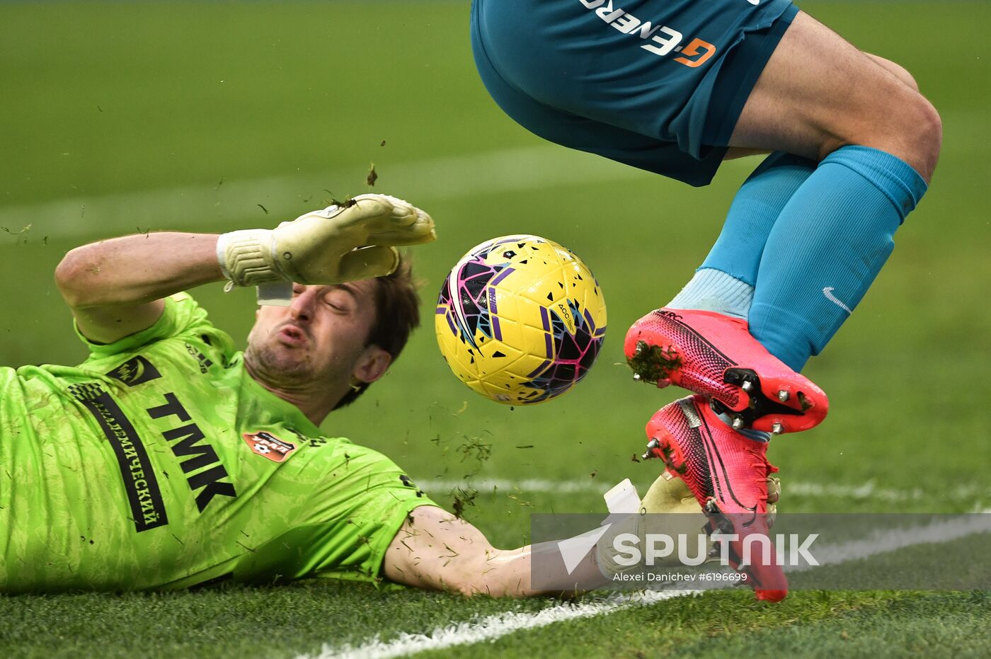 Russia Soccer Premier-League Zenit - Ural