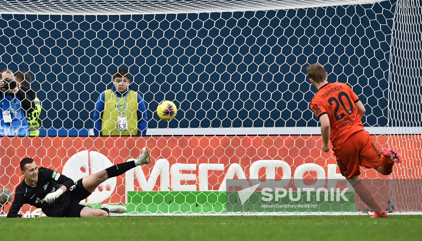 Russia Soccer Premier-League Zenit - Ural