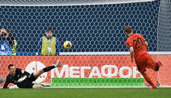 Russia Soccer Premier-League Zenit - Ural