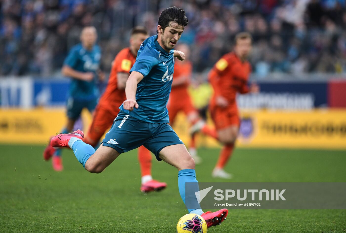 Russia Soccer Premier-League Zenit - Ural