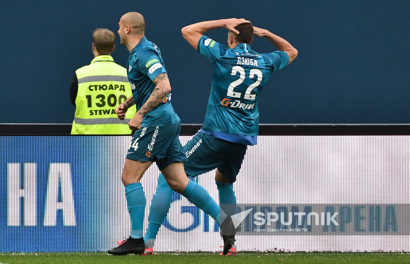 Russia Soccer Premier-League Zenit - Ural