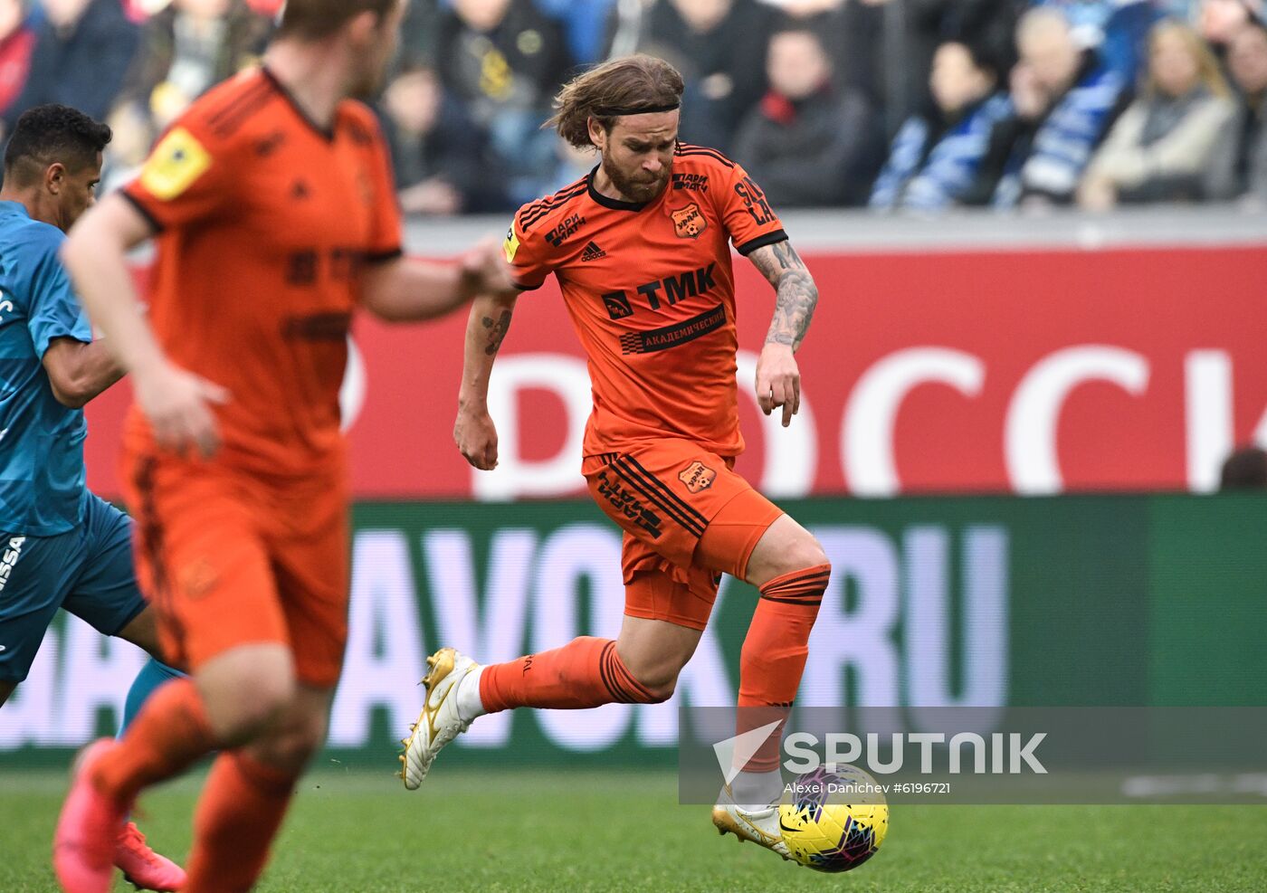 Russia Soccer Premier-League Zenit - Ural