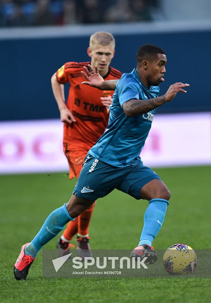 Russia Soccer Premier-League Zenit - Ural