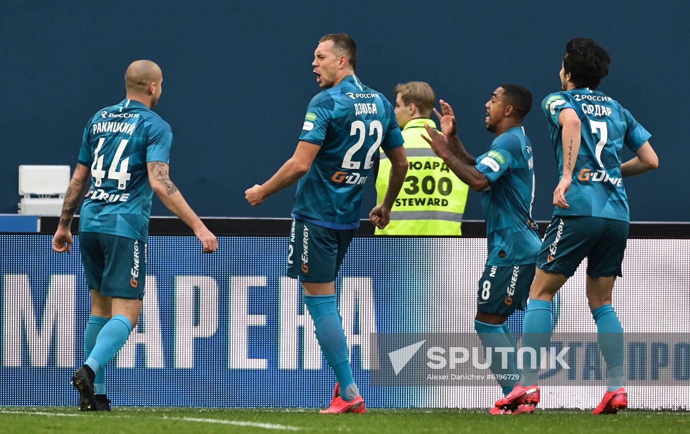 Russia Soccer Premier-League Zenit - Ural