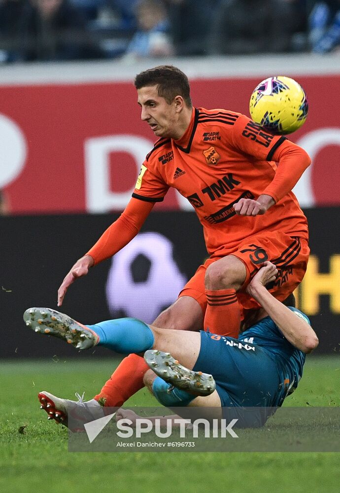 Russia Soccer Premier-League Zenit - Ural