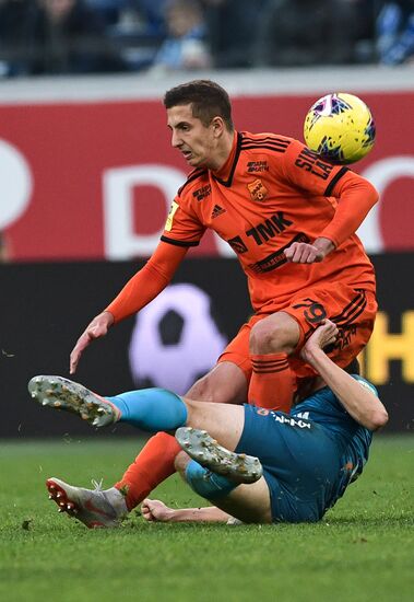 Russia Soccer Premier-League Zenit - Ural